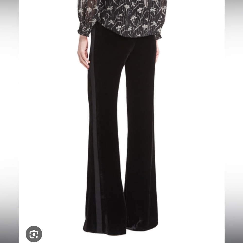 Veronica Beard Ramsey Velvet Tux Pant